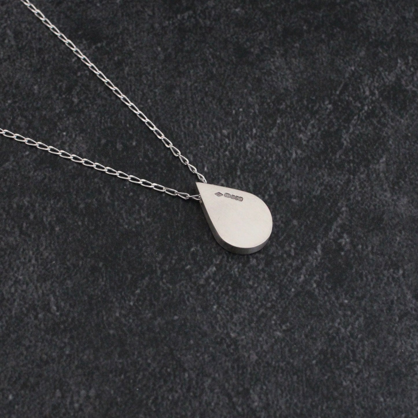 Teardrop: Diamond Floating Pendant